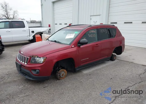 2014 Jeep Compass Sport из США, поврежденный, VIN 1C4NJCBA4ED511253